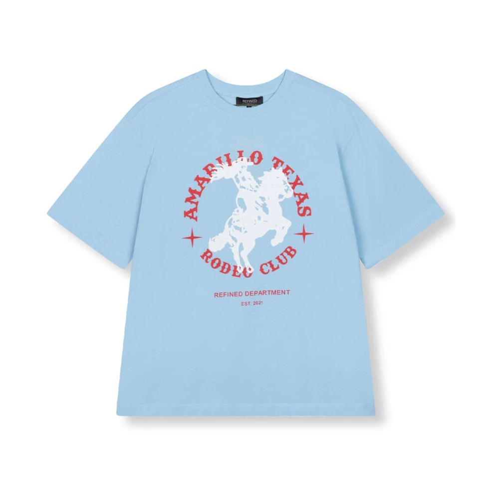 Refined Department Maggy T-shirt Blue Dames