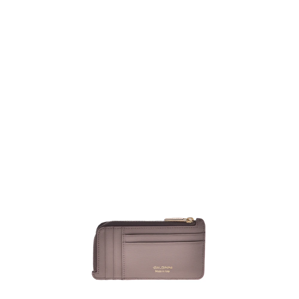 Baldinini Wallet in taupe saffiano Beige Dames