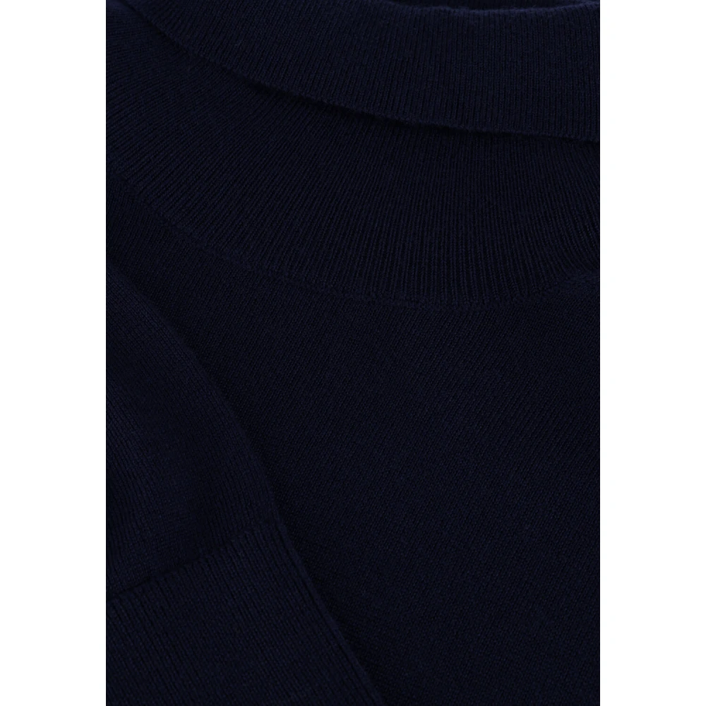 Selected Homme Merino Roll Neck Sweater Blue Heren