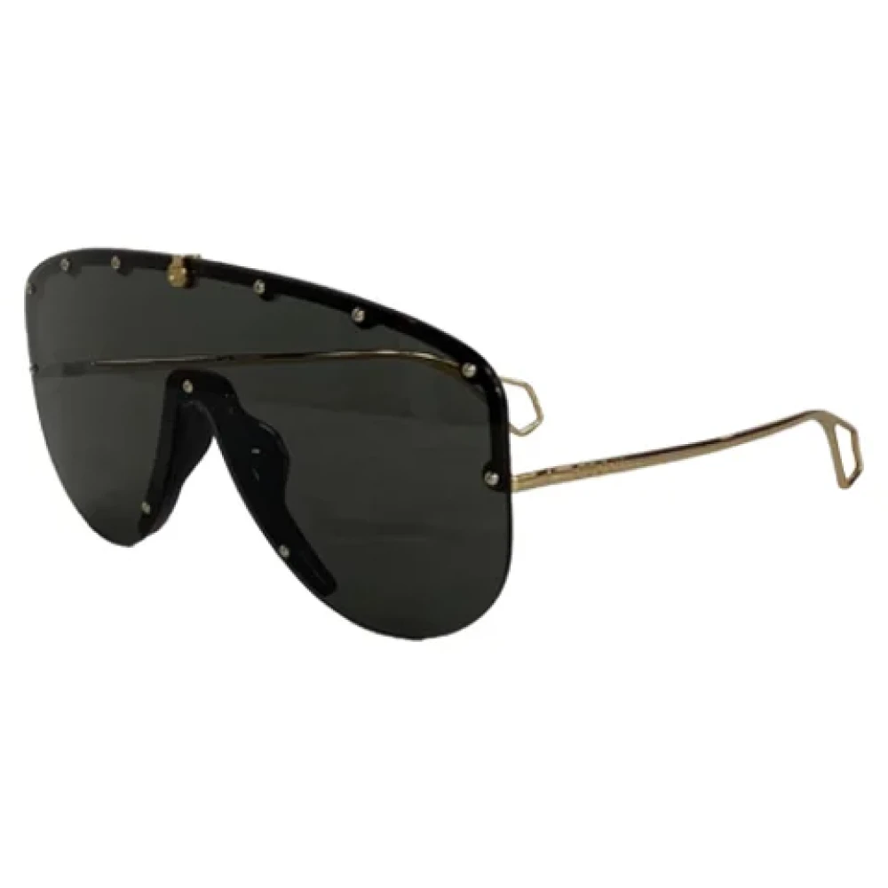 Gucci Vintage Pre-owned Plastic sunglasses Black Dames