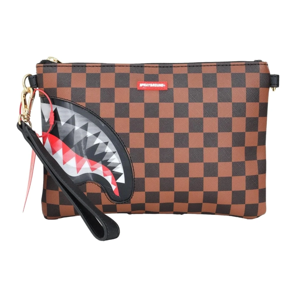 Sprayground Sportieve heuptas voor mannen Brown Heren
