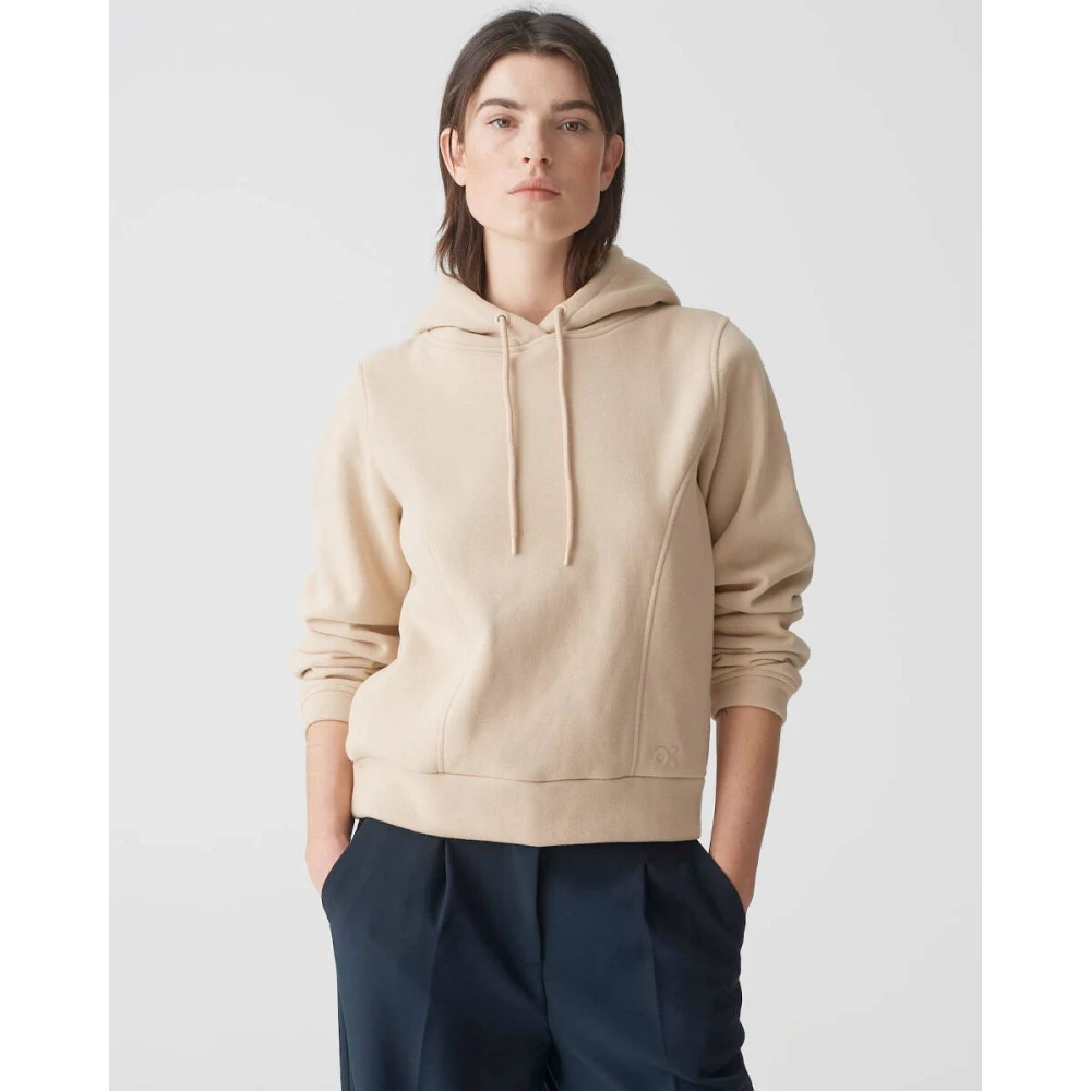 Opus Sweatshirt Gapu Stijl Beige Dames