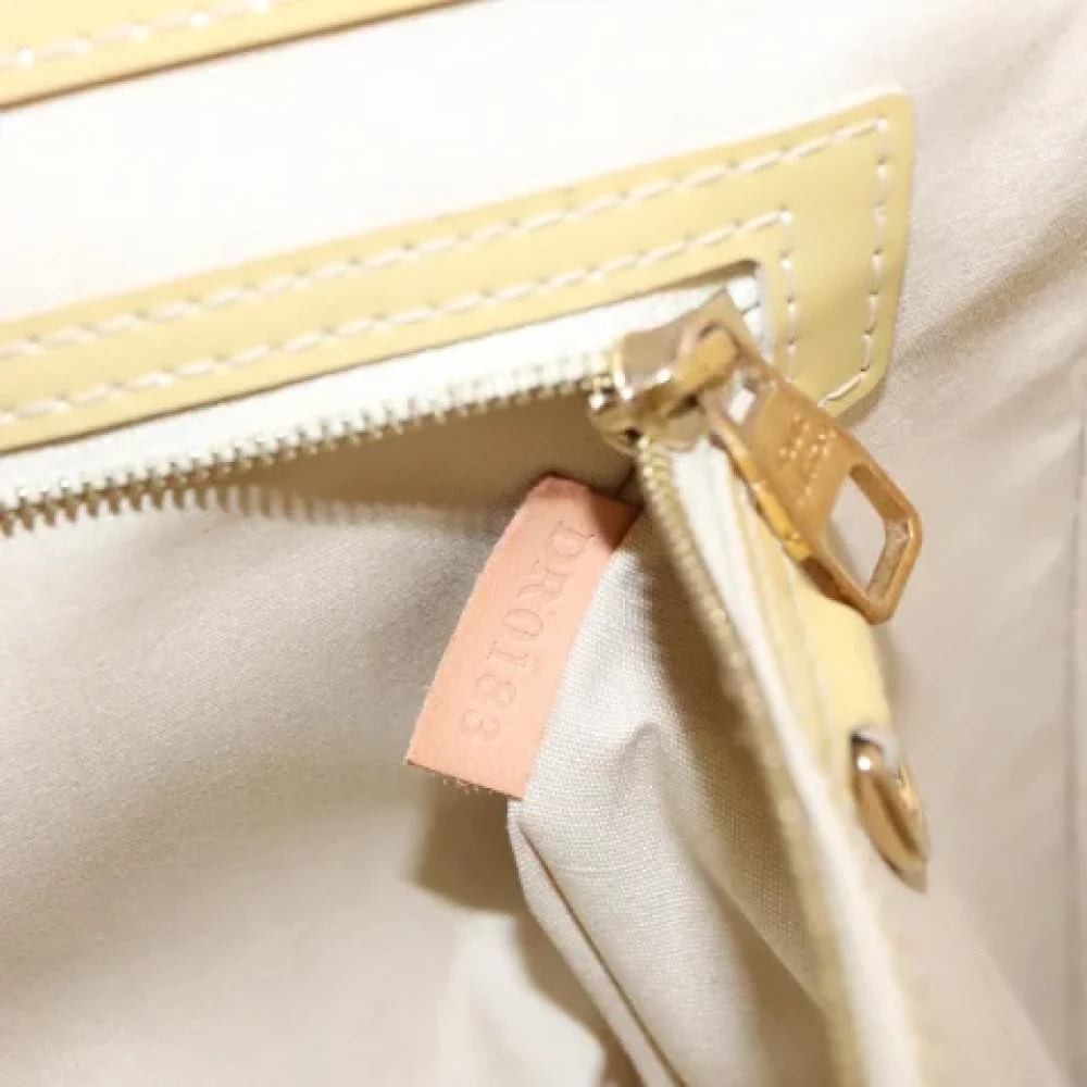 Louis Vuitton Vintage Pre-owned Leather louis-vuitton-bags Beige Dames