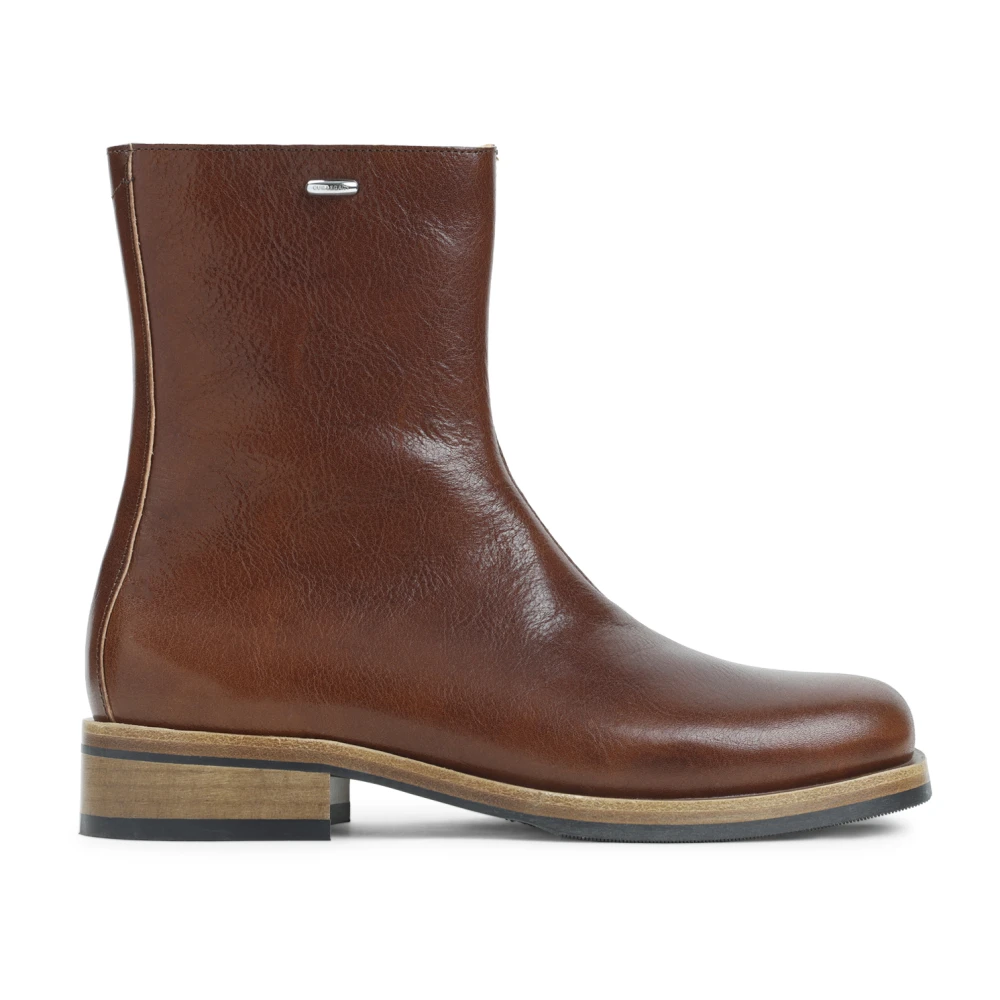 Our Legacy Brown Camion Boots - Male - Ankle Boots - 7 Uk - Shoes