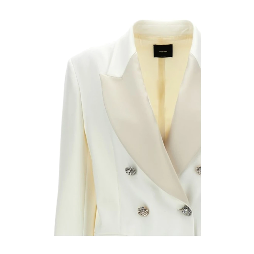 pinko Stijlvolle Jas voor Vrouwen Beige Dames