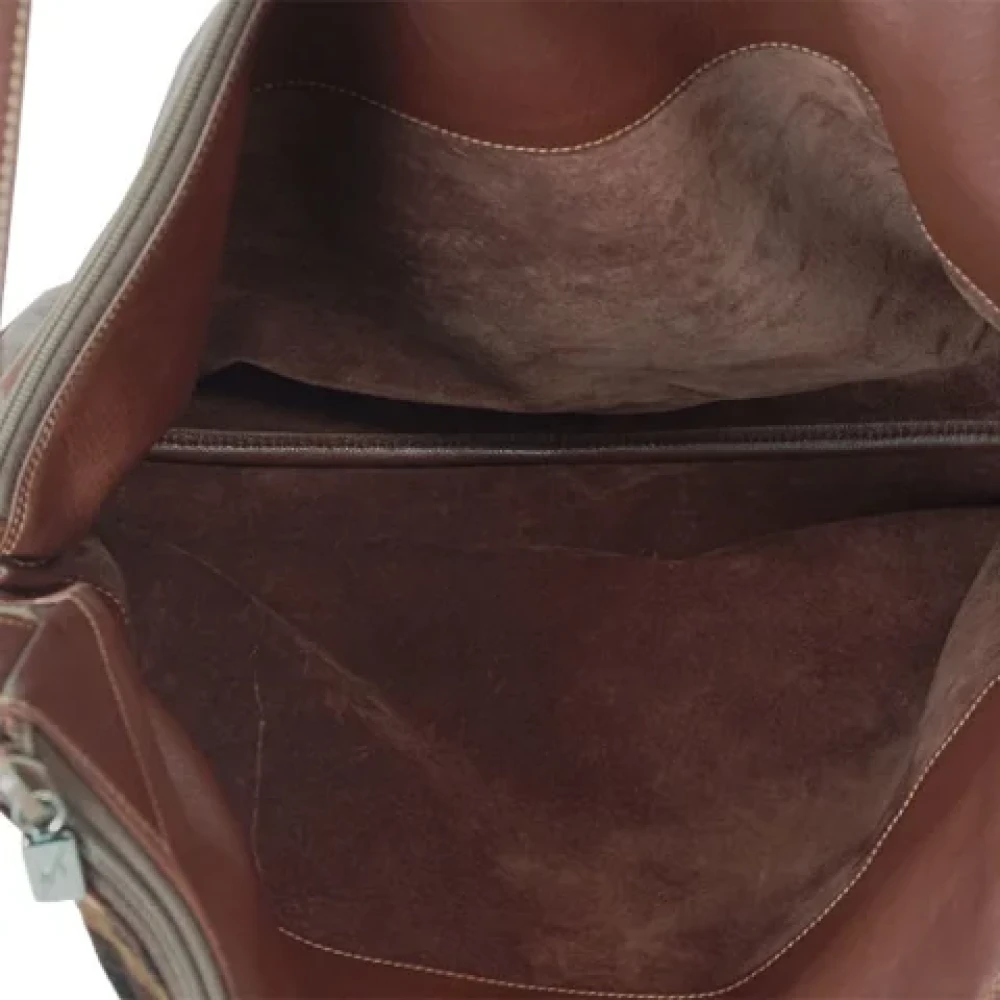 Gucci Vintage Pre-owned Suede gucci-bags Brown Dames