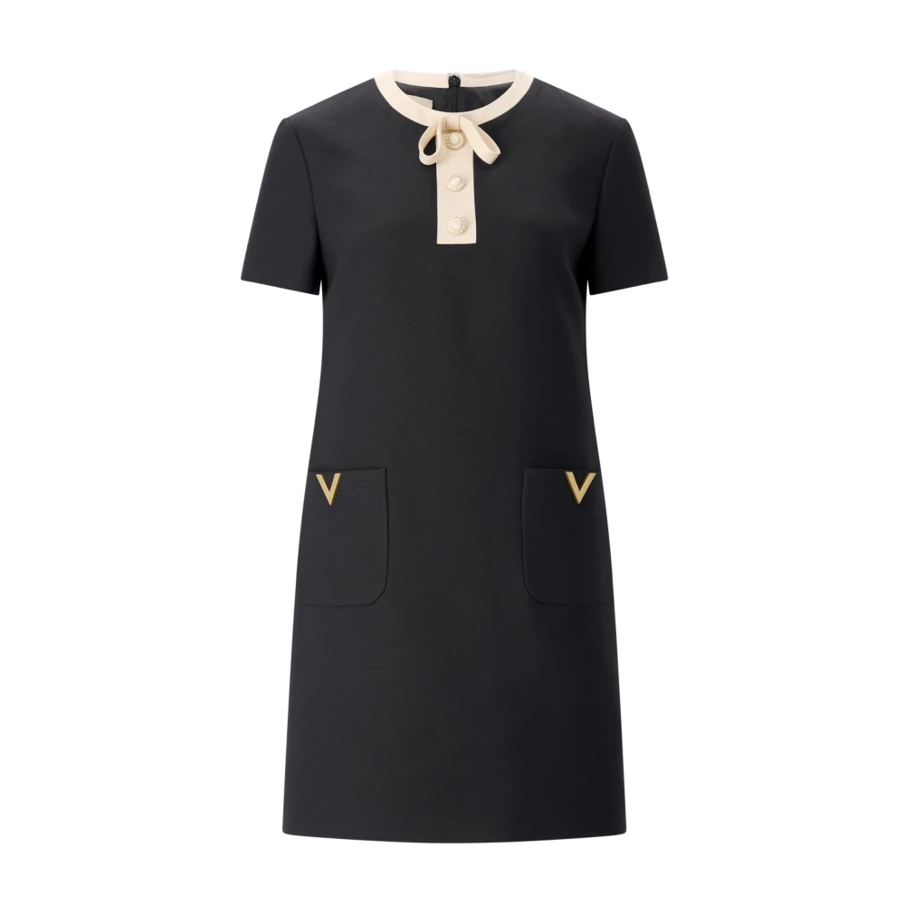 Valentino Vestidos Cortos Dresses Mujer Negro M
