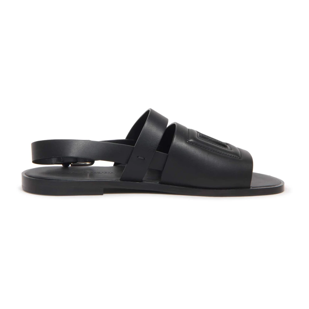 Dolce & Gabbana Men's Black Sandal Made In Italy