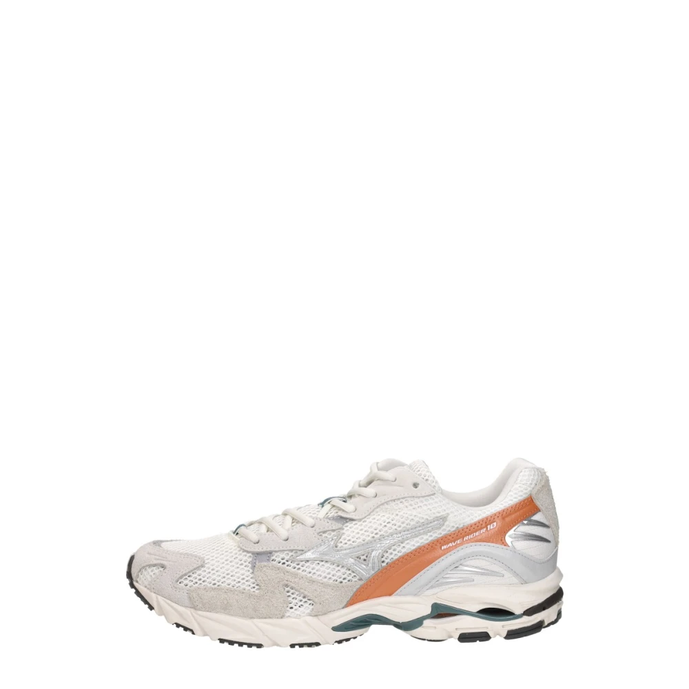 Mizuno Wave Rider 10 Premium Sneakers Heren Schoenen Wit