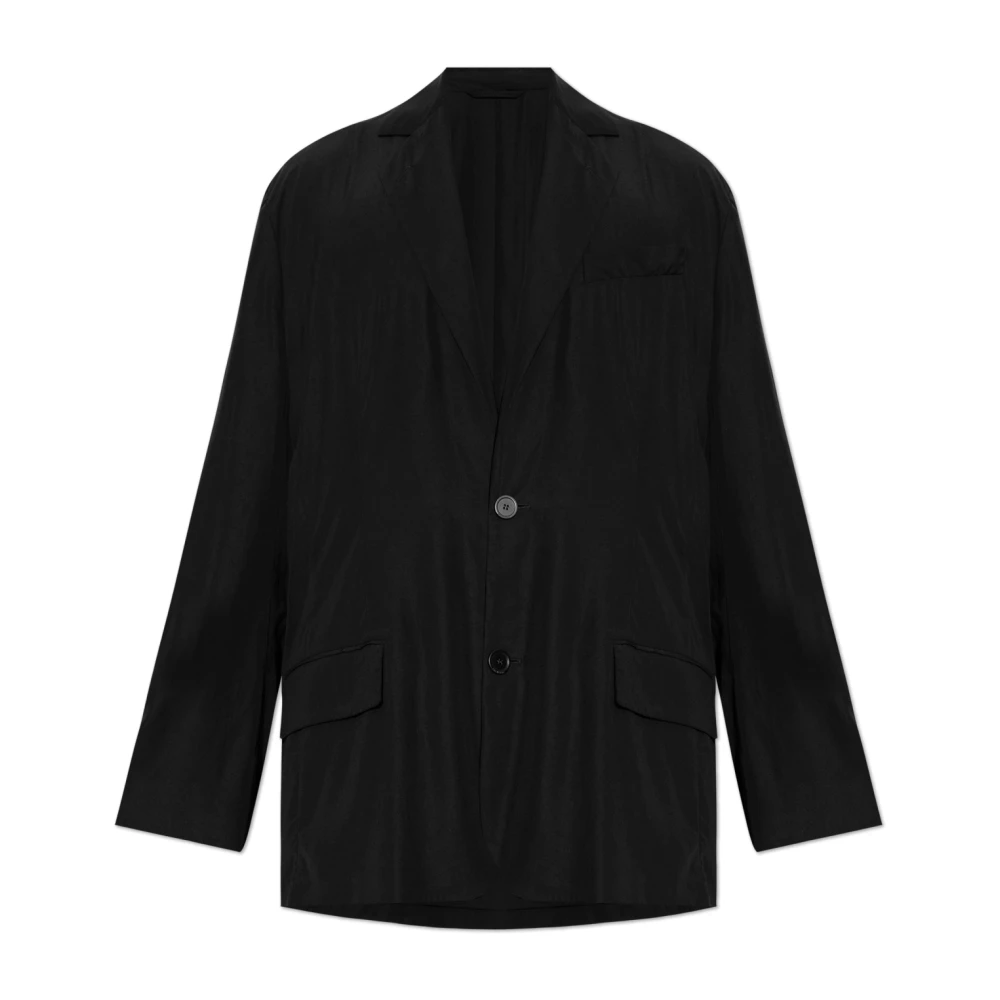 Balenciaga Oversized Jas Black Heren
