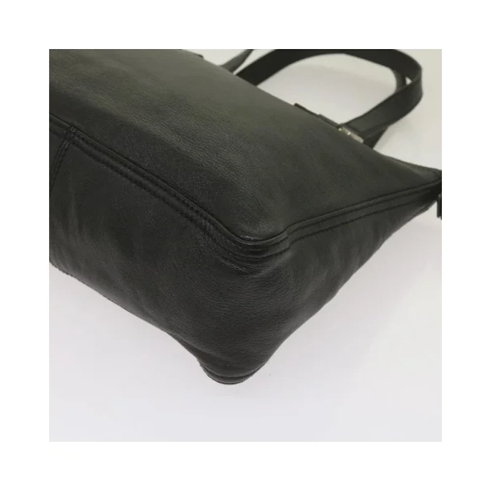 Fendi Vintage Pre-owned Leather handbags Black Dames