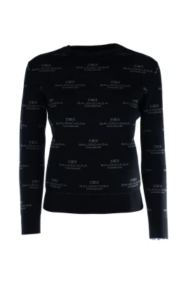 All-over Logo Crewneck Knit