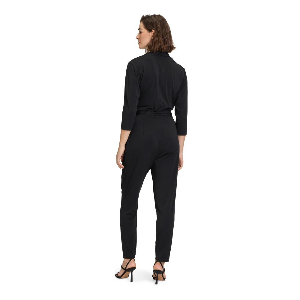 Betty Barclay Elegante Jumpsuit met Zakken Black Dames