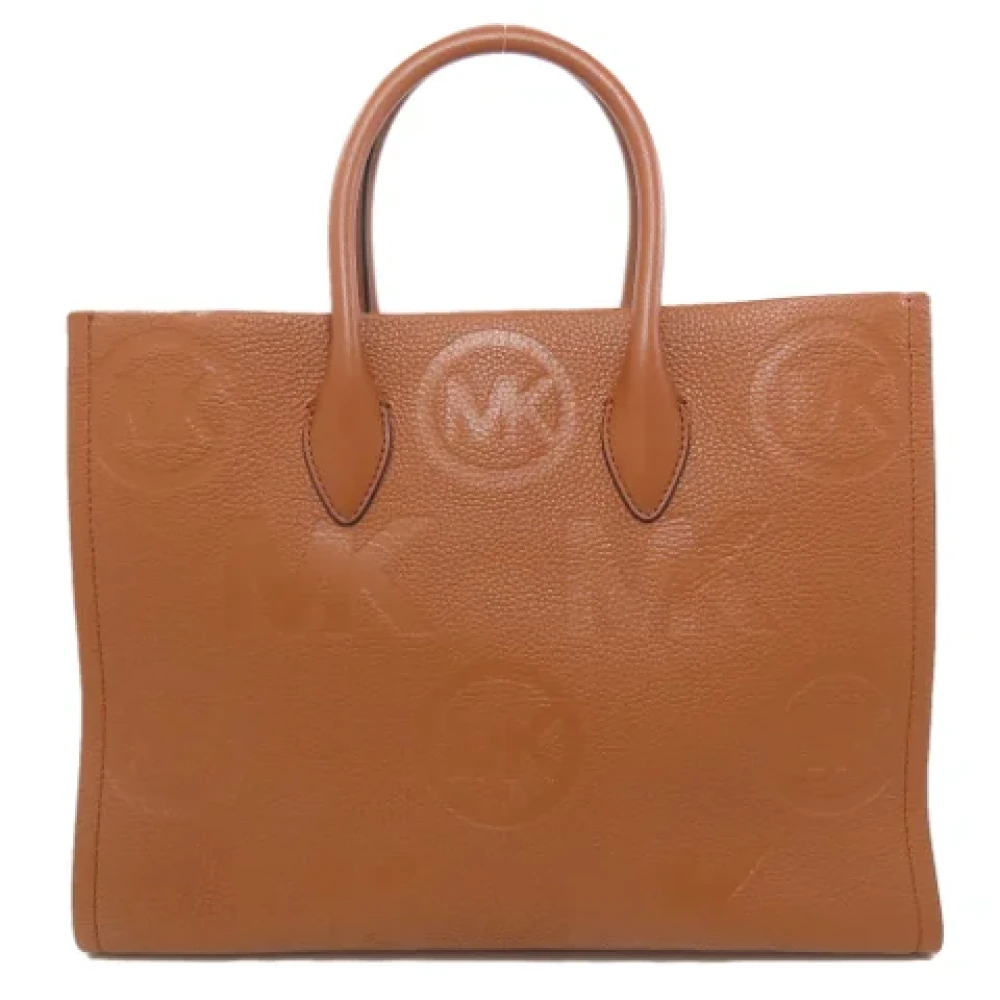 Michael Kors Pre-owned Leather handbags Brown Dames