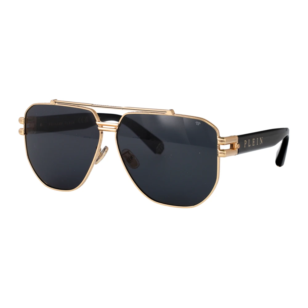Philipp Plein Men's Black Iconic Sunglasses For Stylish Look