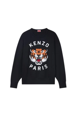 Lucky Tiger Broderad Sweatshirt