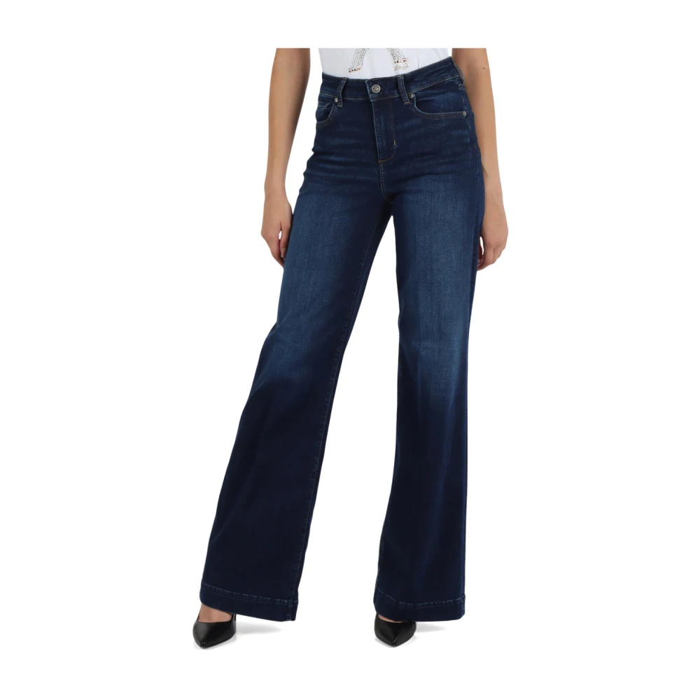 Liu Jo Authentieke Beat Flare Jeans Blue Dames