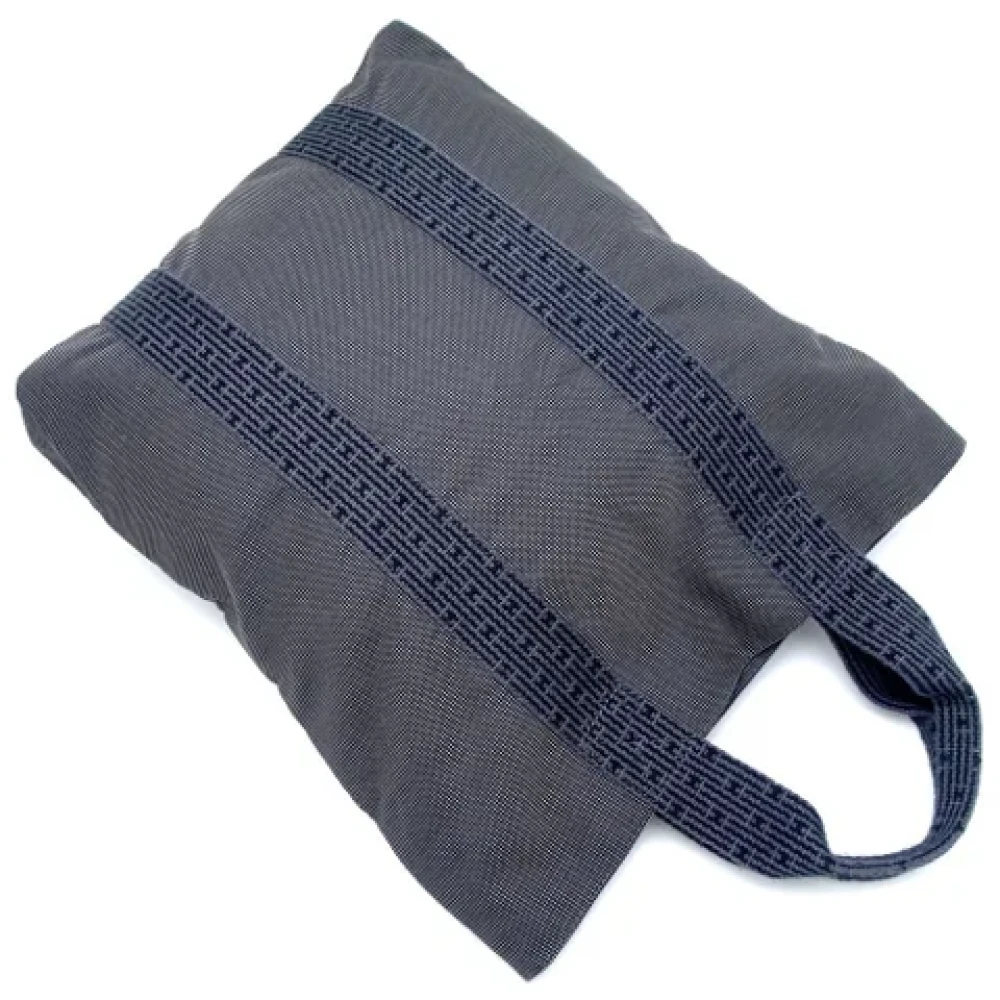 Hermès Vintage Pre-owned Fabric totes Black Dames