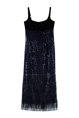 Sequins Fringe Dress