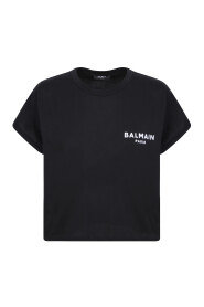Czarna Crop T-shirt dla Kobiet