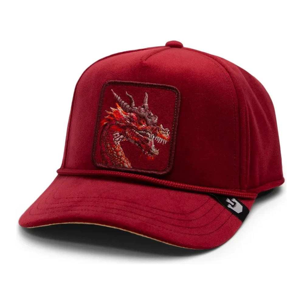 Goorin Bros Rode Draak Royalty Fluweel Pet Red Heren