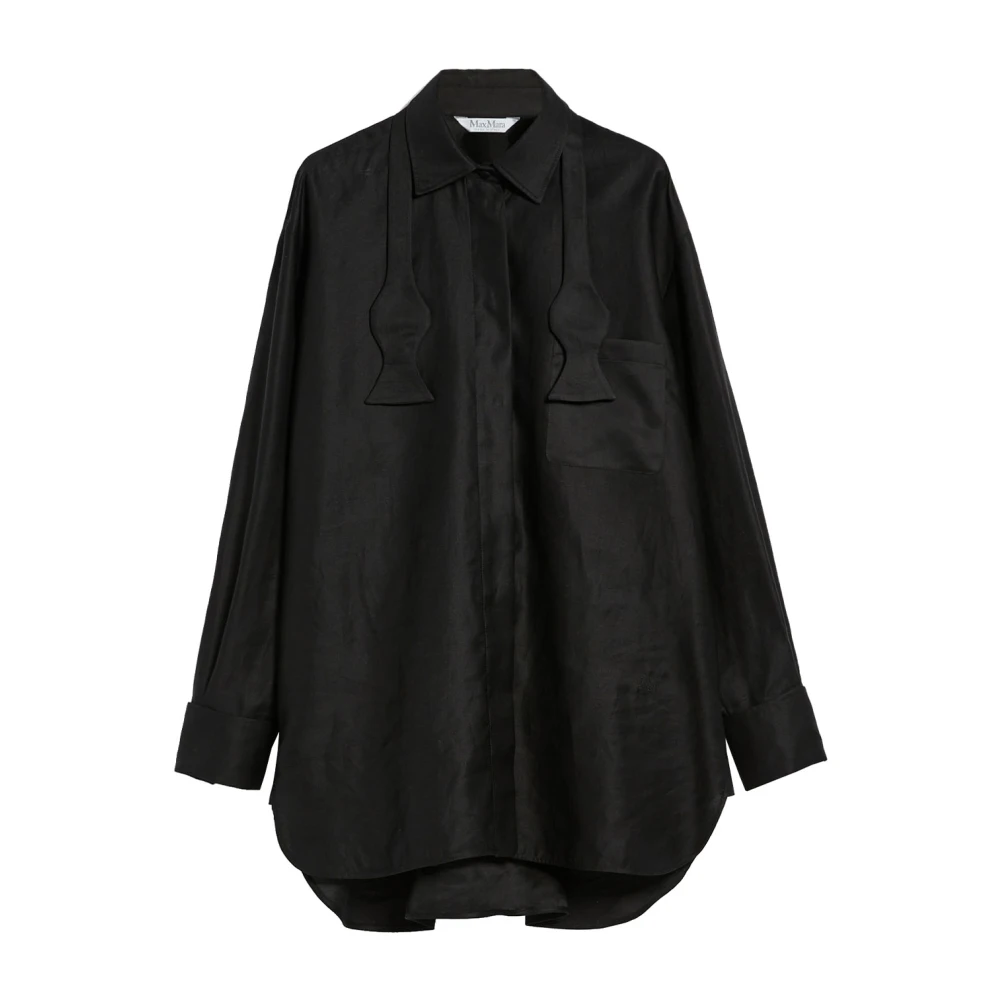 Max Mara Zwarte Marea Stijlvolle Jurk Black Dames
