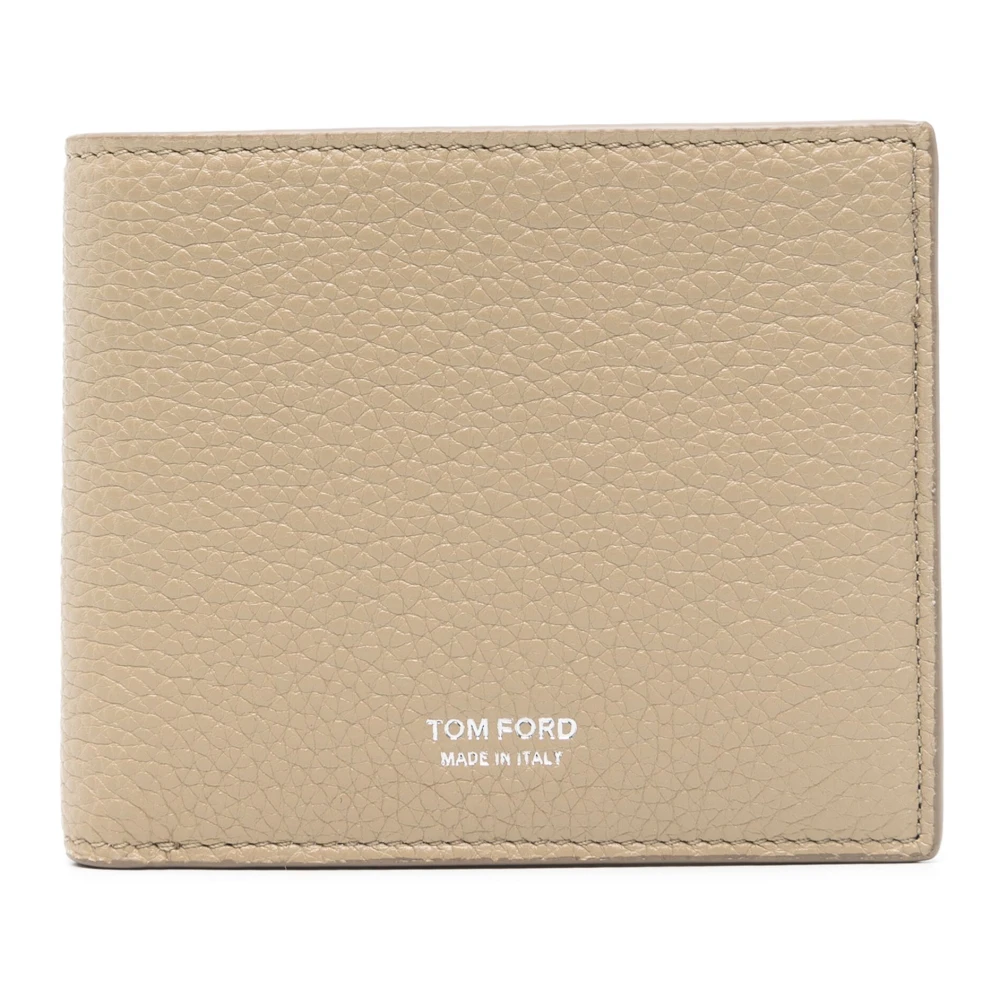 Tom Ford Stijlvolle Herenportemonnee Beige Heren