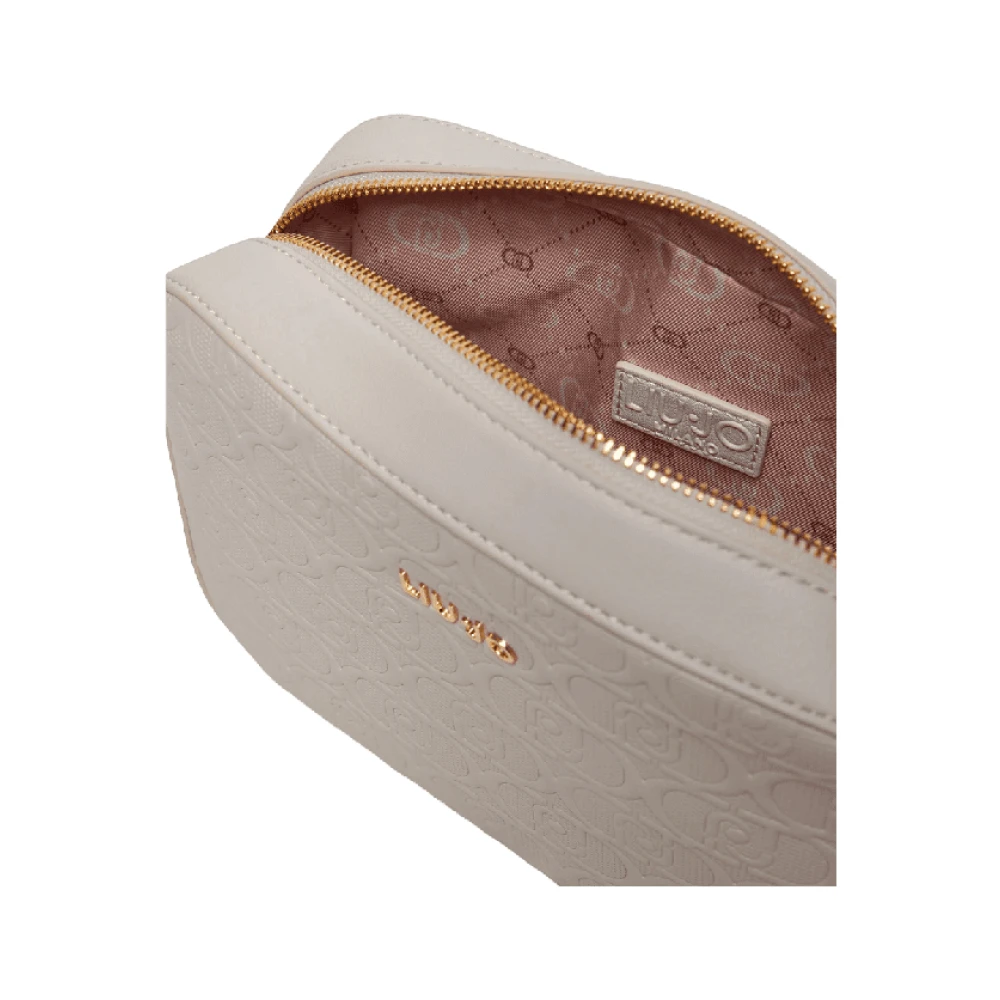 Liu Jo Champagne Camera Case met Hart Bedel Beige Dames