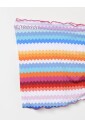 kleurrijke-zigzag-streep-strand-coverup