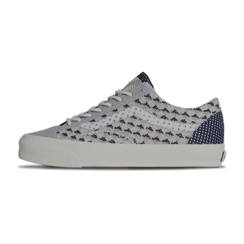 Vans LX Old Skool 36 Knit Pack Geo Check Heren Schoenen Grijs