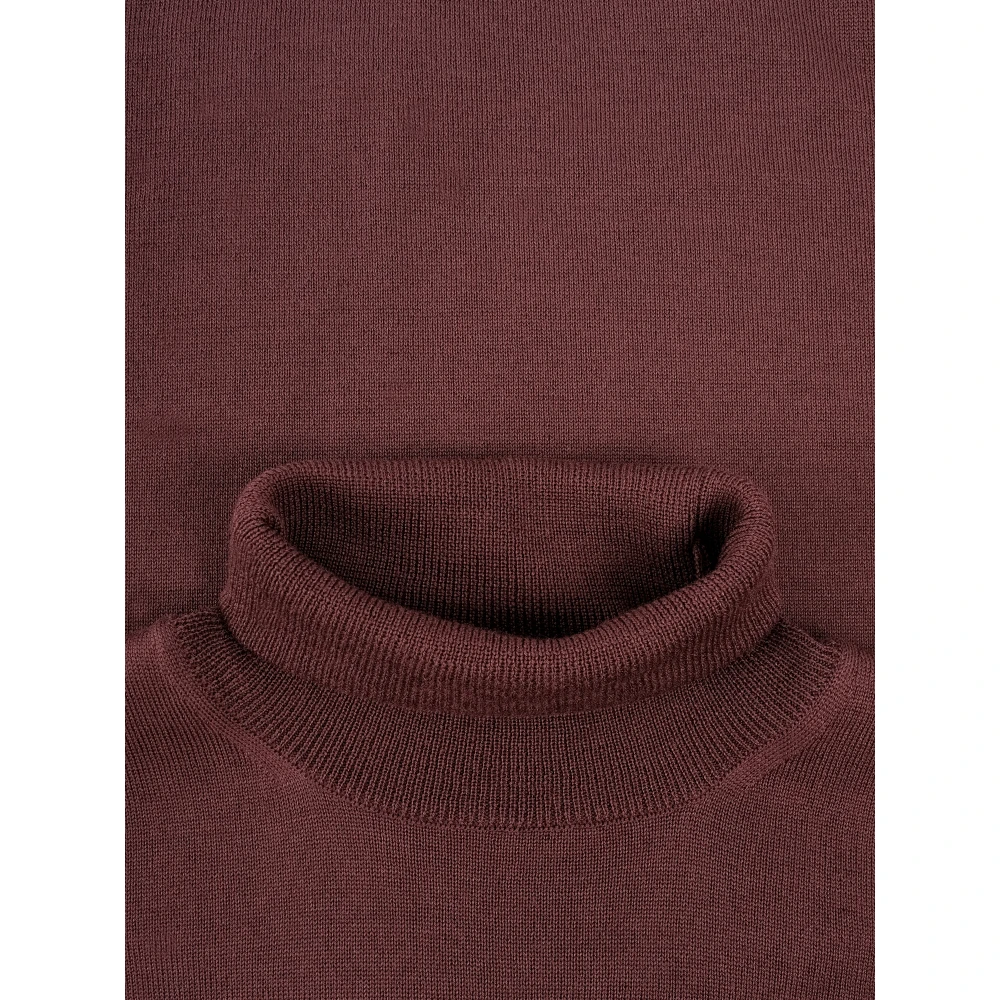 Roberto Collina Rollneck Sweater Brown Heren