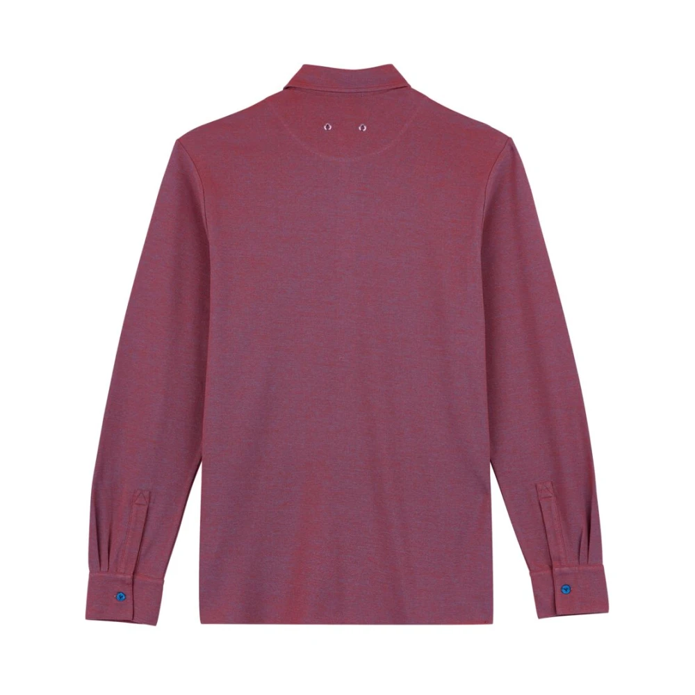 Vilebrequin Heren Polo Shirt met Schildpad Logo Red Heren