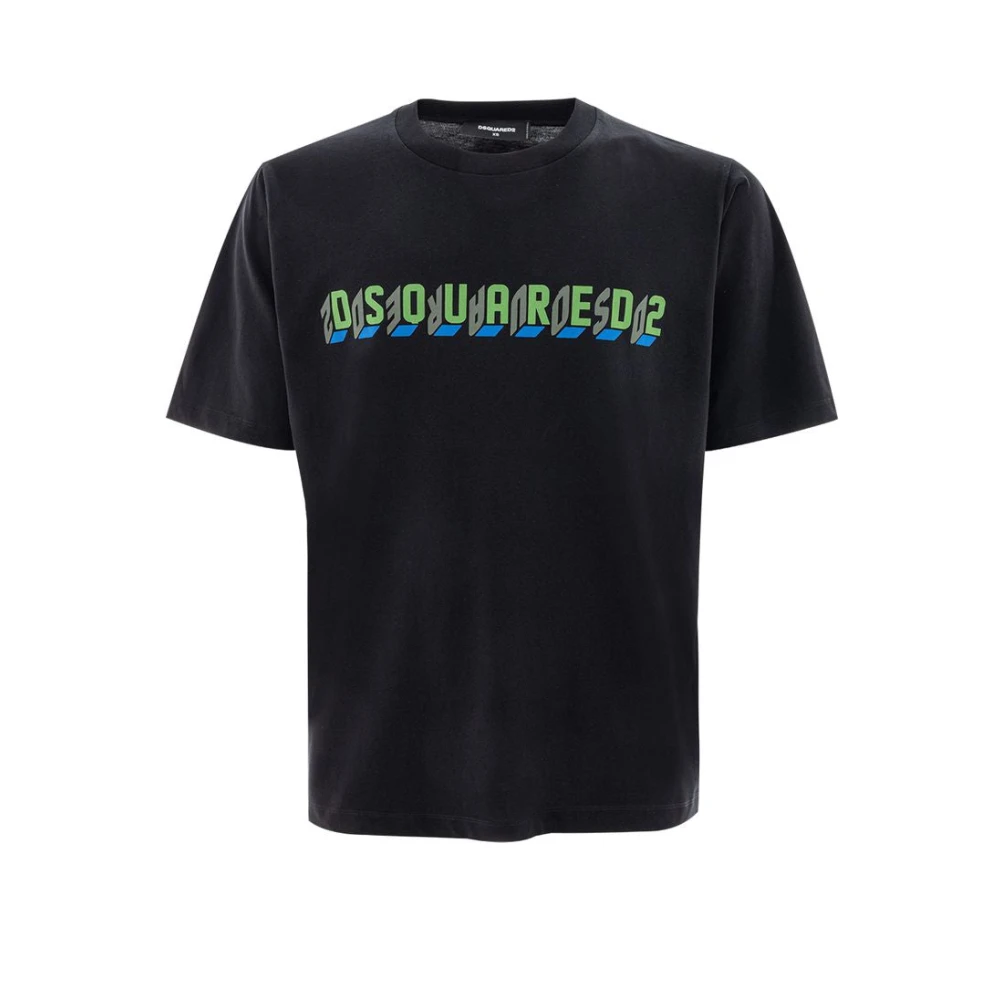 Dsquared2 Zwart T-shirt Black Heren