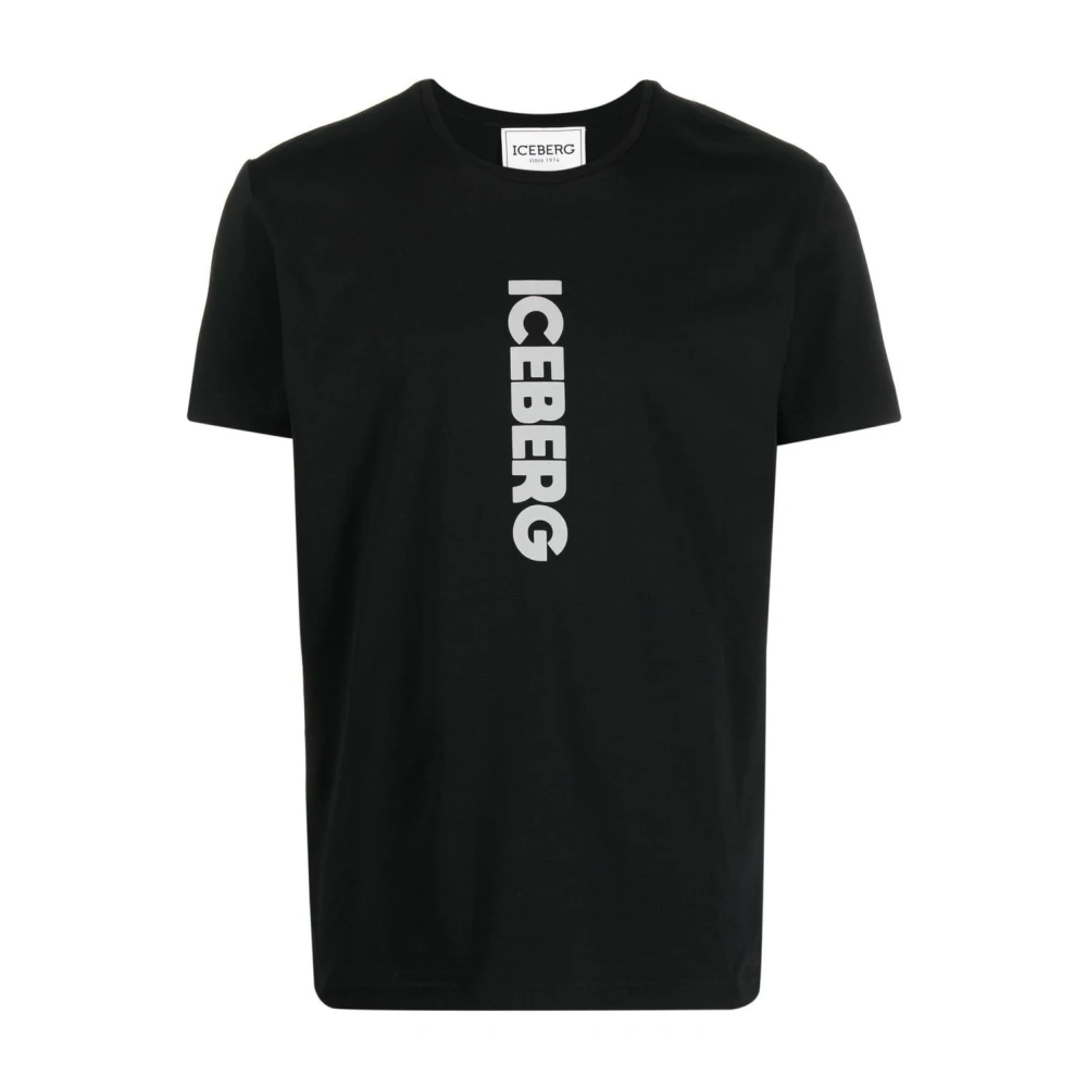 Iceberg Casual Heren T-Shirt Black Heren