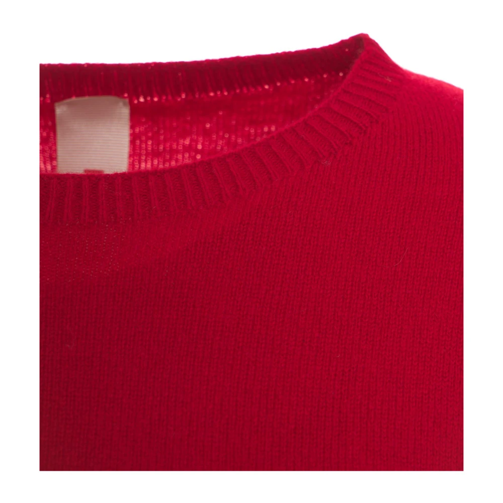 MVM Rode Gebreide Kleding Aw24 Dames Red Dames