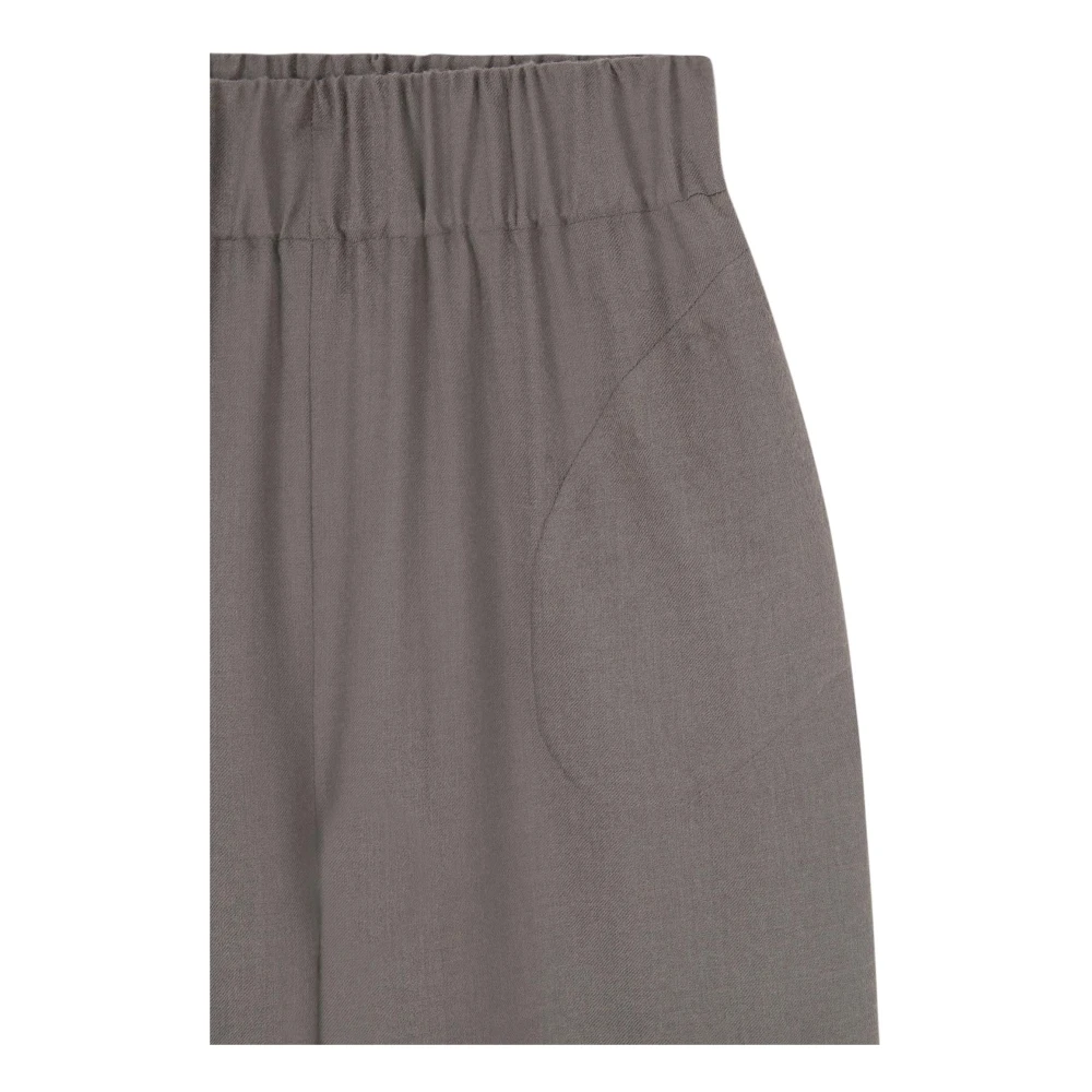 Cortana Patti grijze broek van maagdelijke wol Gray Dames