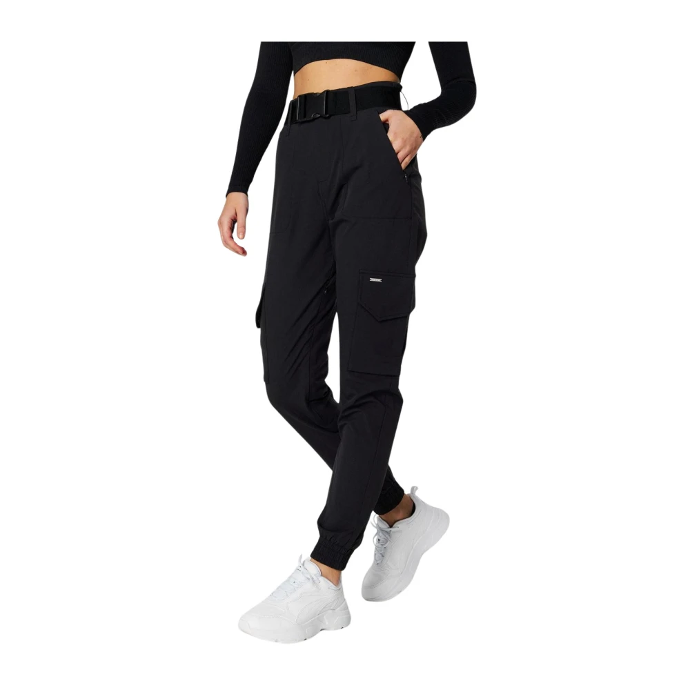 Aim'n Black Cargo Pants Black, Dam