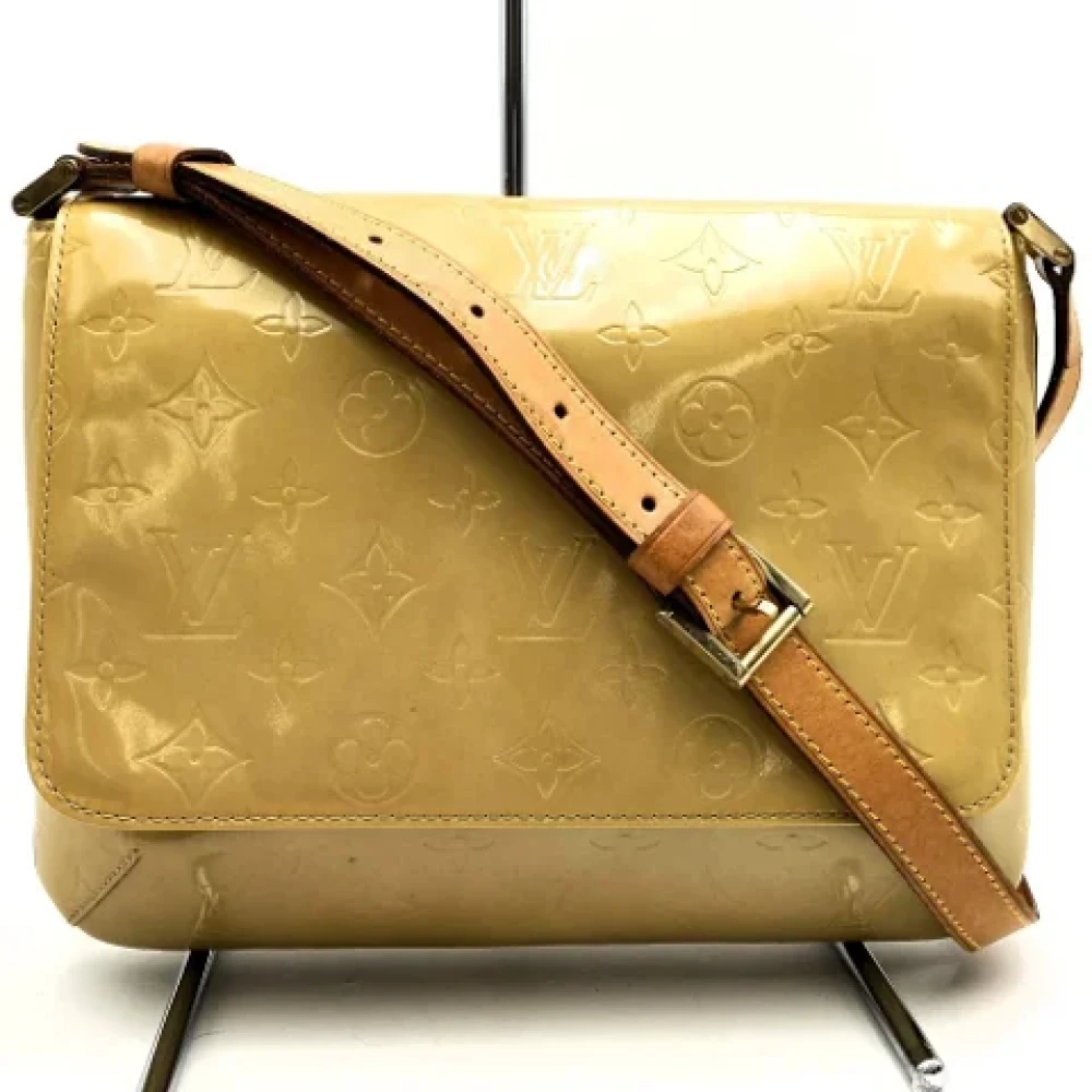 Louis Vuitton Vintage Pre-owned Fabric louis-vuitton-bags Yellow Dames