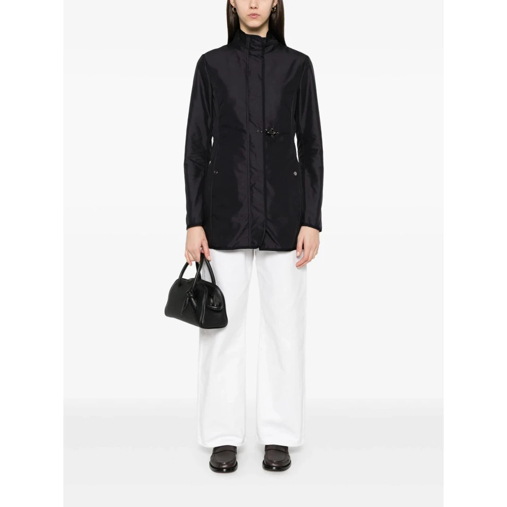 Fay Baltic Easy Virginia Coat Black Dames