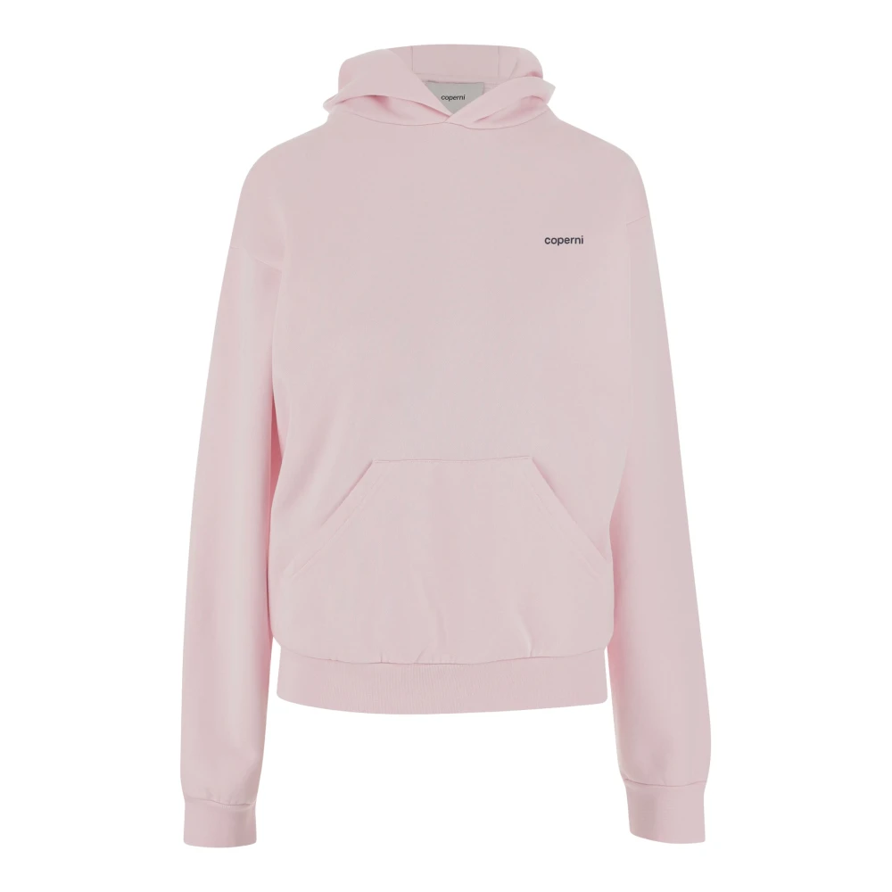 Coperni Logo Katoenmix Sweatshirt Roze Pink Dames