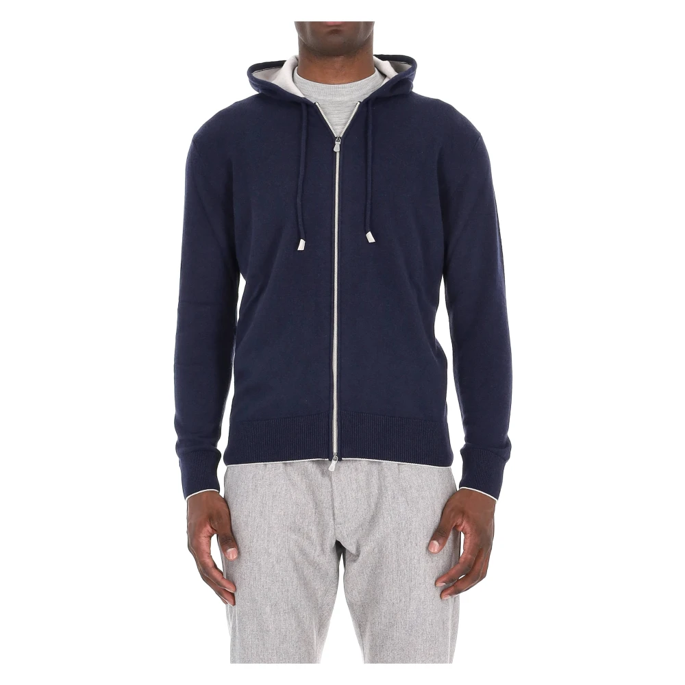 Sweatshirts & Hoodies > Zip-throughs - - Eleventy - Modalova