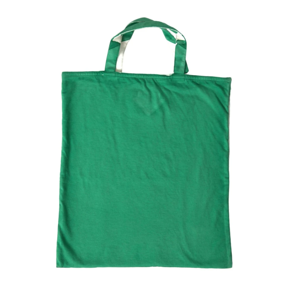 Prada Groene Stoffen Tote Tas Elegante Stijl Green Dames