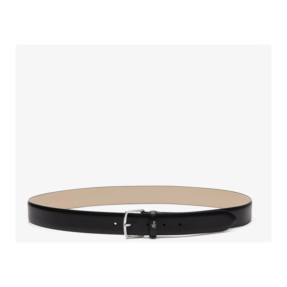 Lacoste Core Collection Heren Riem Zwart Black Heren