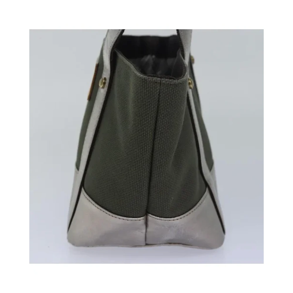 Burberry Vintage Pre-owned Canvas handbags Black Dames