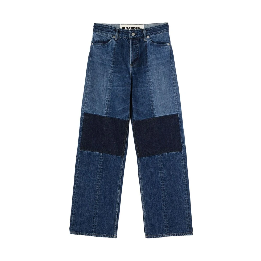 Jil Sander Straight Jeans Blue Dames