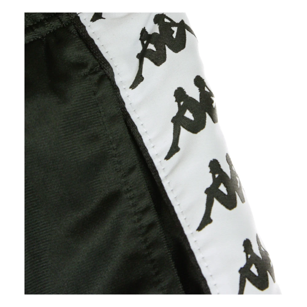 Kappa Smalle Dames Trainingsbroek Zwart Wit Black Dames