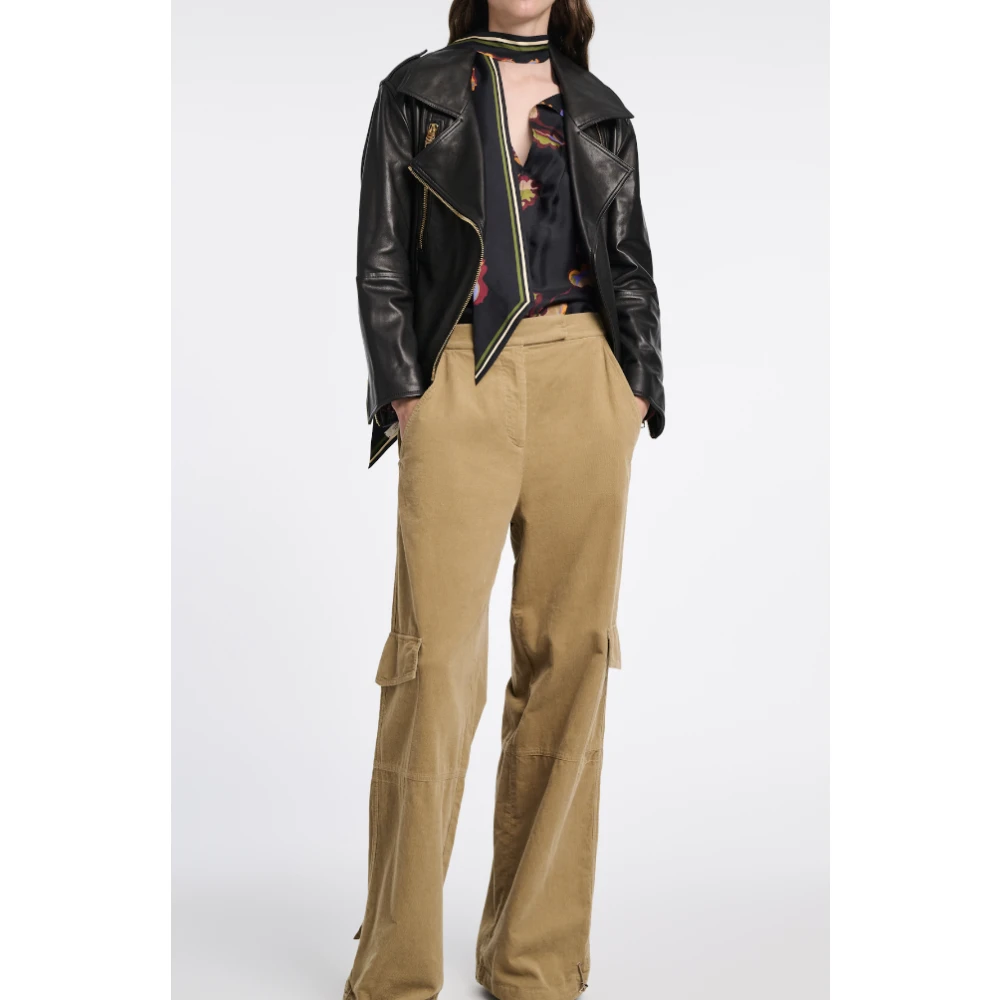 dorothee schumacher Bloemige verleidelijke blouse met asymmetrische kraag Multicolor Dames