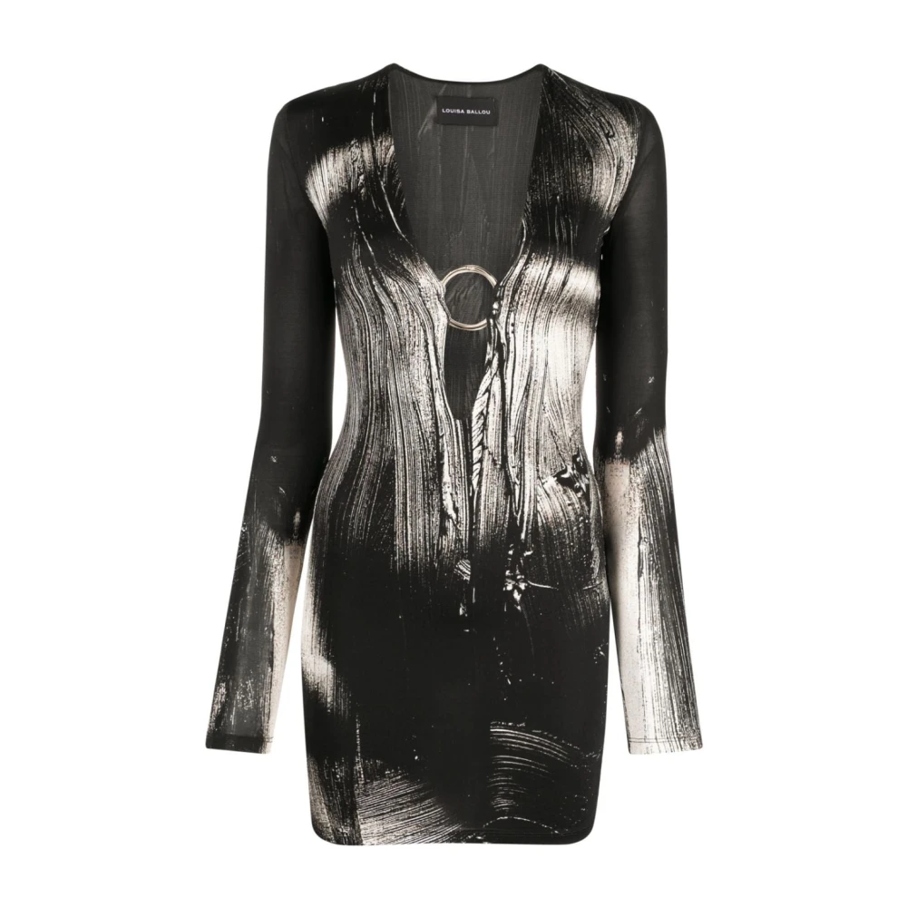 Louisa Ballou Black Dresses - Female - Short Dresses - L - Dresses