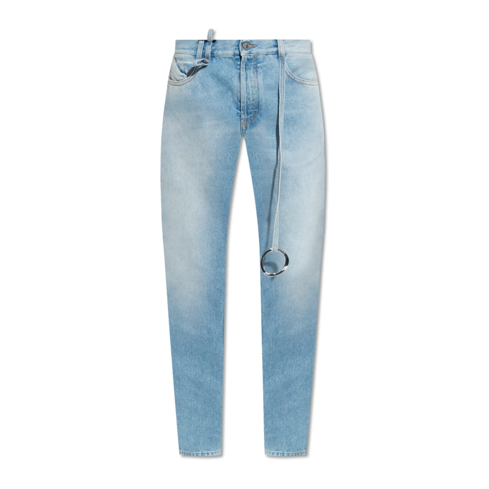 The Attico Slitna jeans Blue, Dam