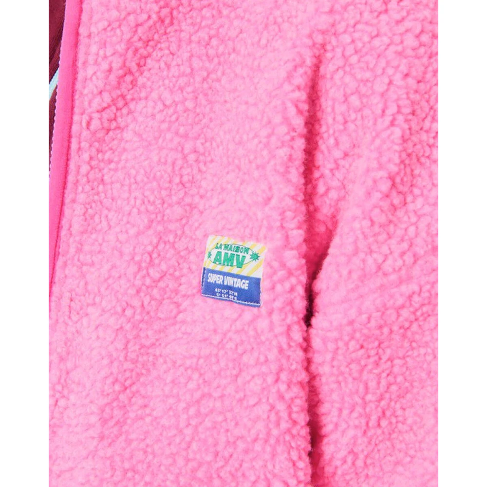 American vintage Stijlvolle Jas Pink Dames